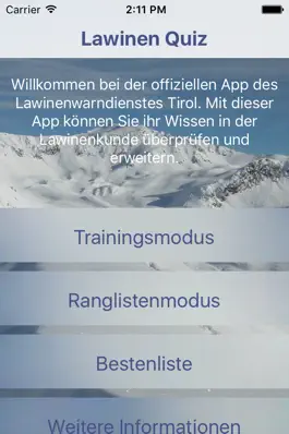 Game screenshot Lawine-Wissen apk