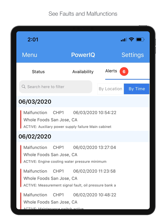 Power IQ Mobile iPad screenshot 6 - Business app