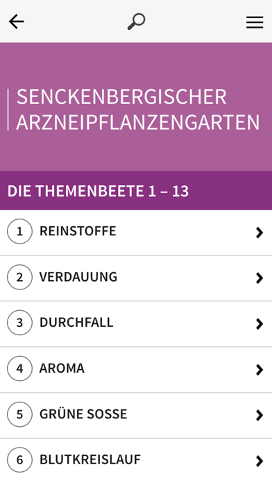 Botanischer Garten Frankfurt Screenshot