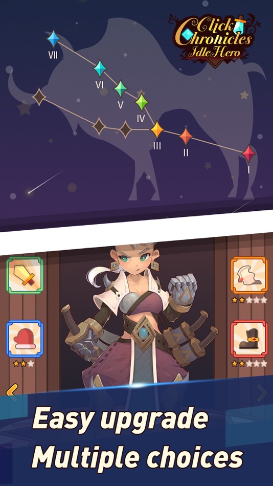 #7. Click Chronicles Idle Hero (iOS) 由: CapPlay Interactive Inc.