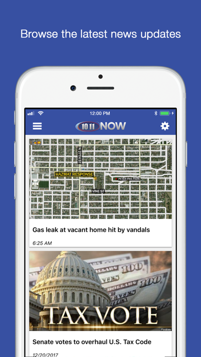 1011 NOW News Screenshot