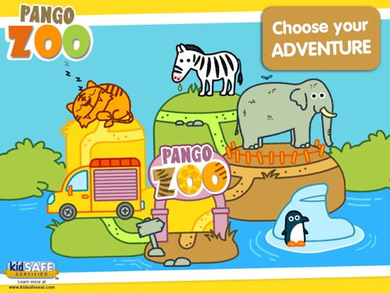Pango Zoo: Animal Fun Kids 3-6 iPad app afbeelding 2