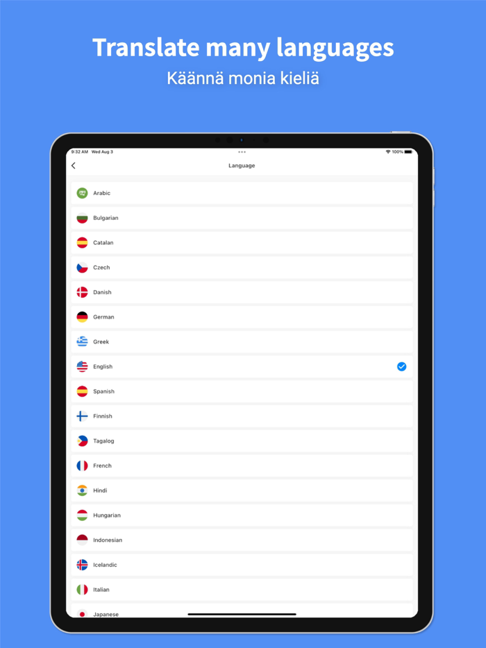 Finnish Translator Pro 