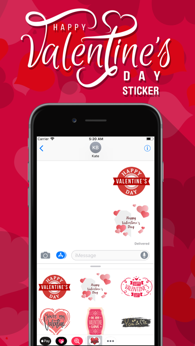 Valentine's Day Love Emojisのおすすめ画像4