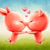 Hogs & Kisses Valentine´s Pigs icon