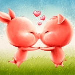 Download Hogs & Kisses Valentine´s Pigs app