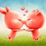 Hogs & Kisses Valentine´s Pigs App Positive Reviews