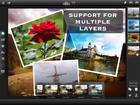 Leonardo - Photo Layer Editor iPad app afbeelding 1
