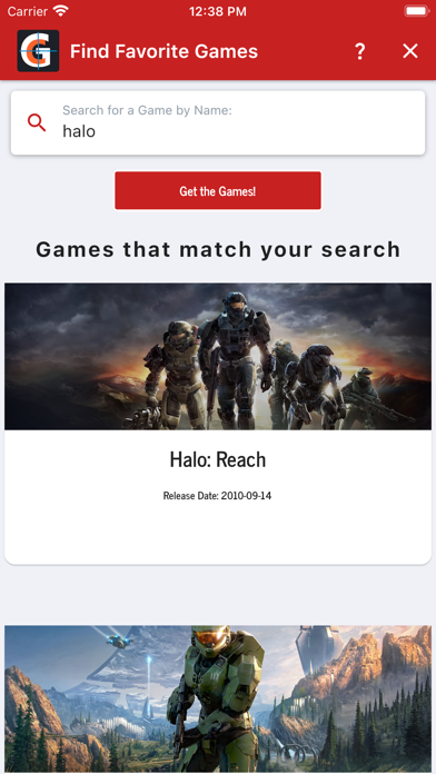 GameChron Screenshot