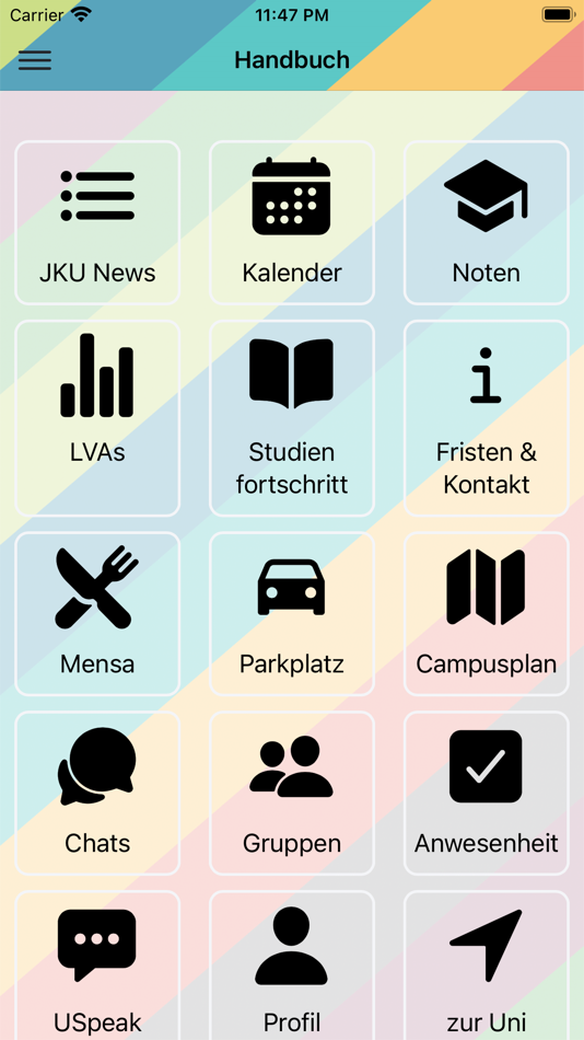 #10. JKyou (iOS) Podle: Johannes Kepler University Linz