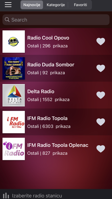 Srpske Radio - Српске радиоのおすすめ画像1