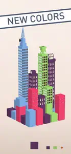 High Rise - A Puzzle Cityscape screenshot #4 for iPhone