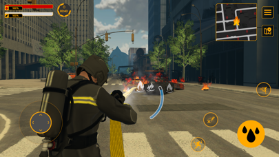 Firefighter:Car fire truck simのおすすめ画像5