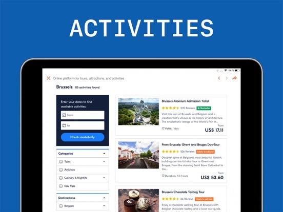Brussels Travel Guide . iPad screenshot 6 - Travel app