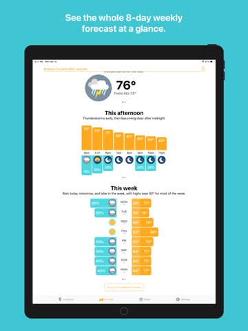 Hello Weather: Forecast & Mapsのおすすめ画像6