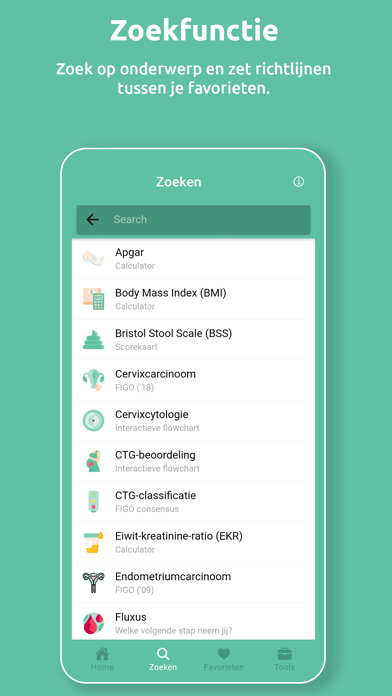 Gynaecologie Screenshot