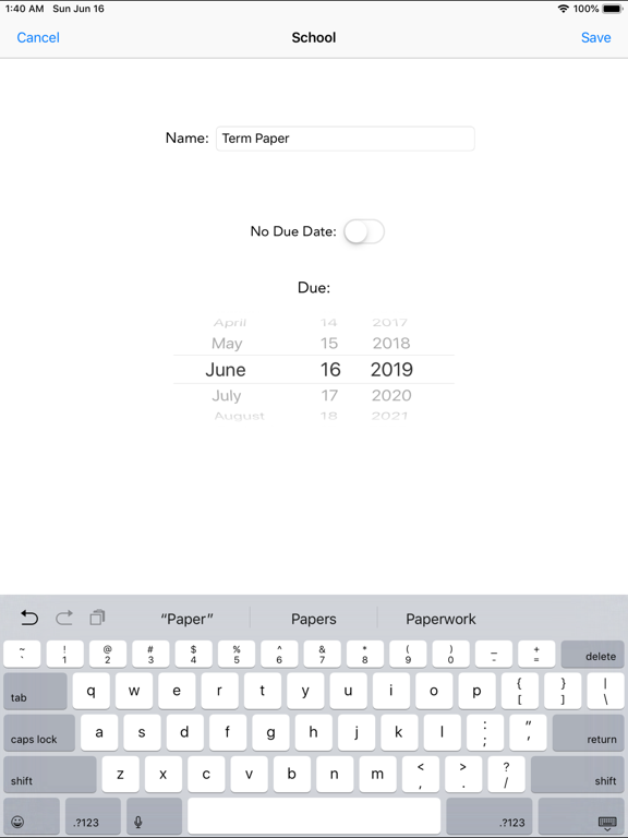 Screenshot #6 pour Simple Tasks Manager