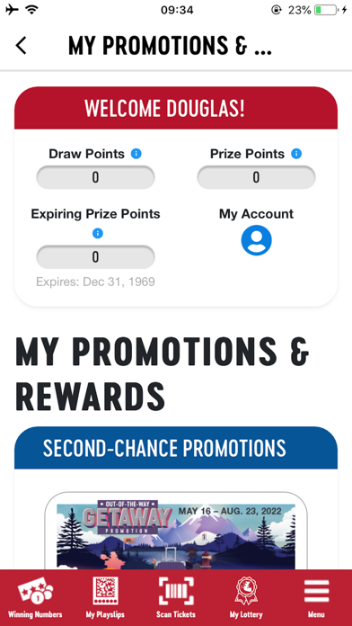 Missouri Lottery Official App Screenshot