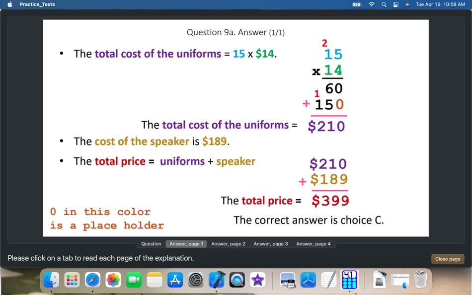 #6. Common Core math tests, 3-5 (macOS) By: Test Prep LLC