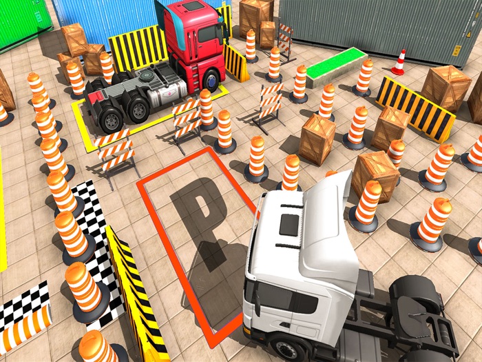 Euro Truck Parking Games