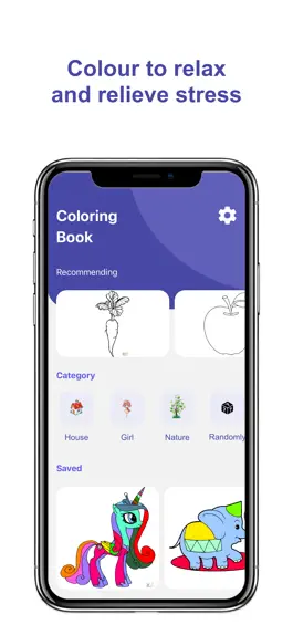 Game screenshot Coloring Book - Paint apk