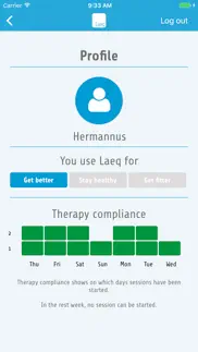 laeq health iphone screenshot 1