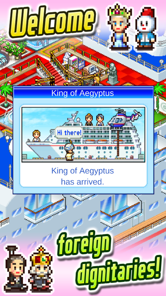 #3. World Cruise Story (iOS) Bởi: Kairosoft Co.,Ltd