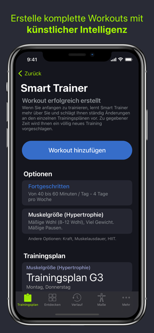 ‎SmartGym: Workout und Training Screenshot