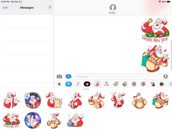 Screenshot #5 pour Christmas Santa Funny Stickers