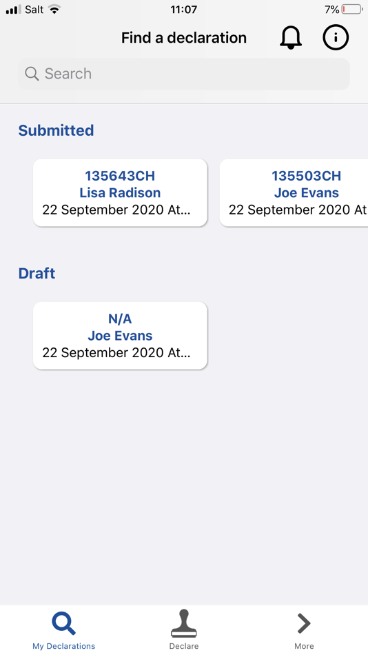 #7. EAD Customs Declarations (iOS) 由: Universal Postal Union