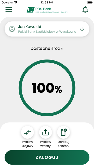 PBS Wyszków Mobilnie Screenshot