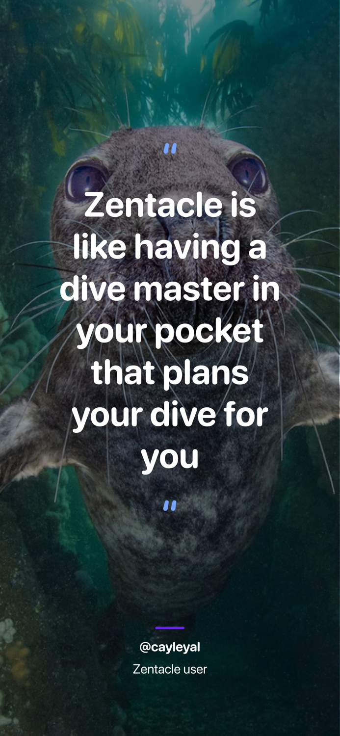 Scuba Dive Log by Zentacle