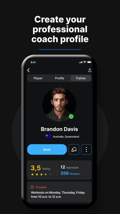 Tennisist: tennis players app Screenshot