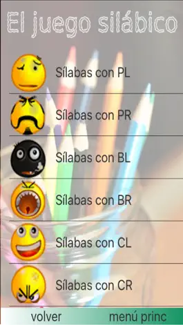 Game screenshot El juego silabico LITE hack