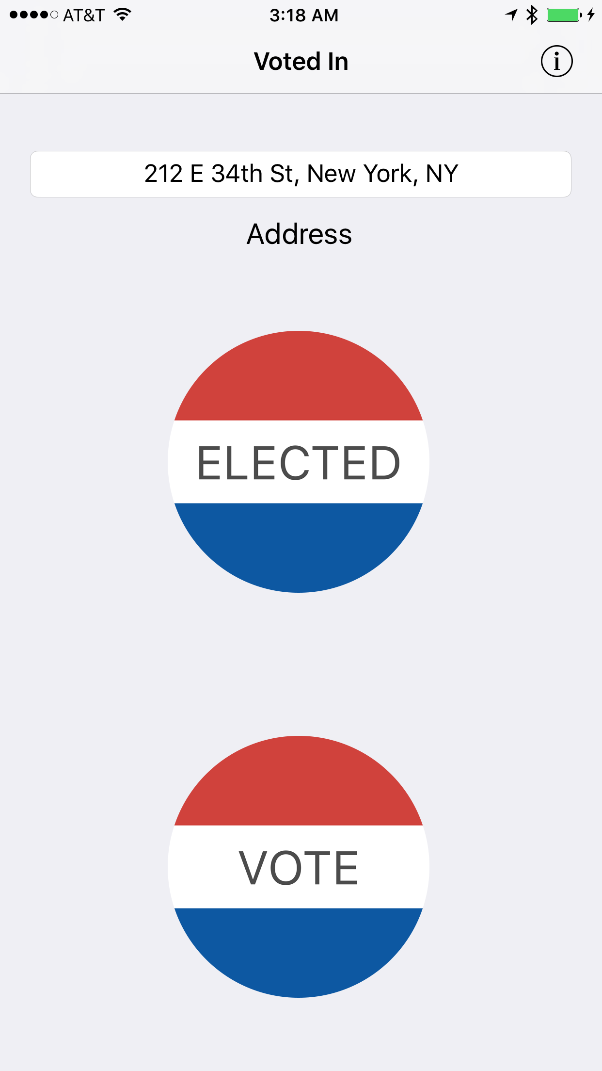 Voted In