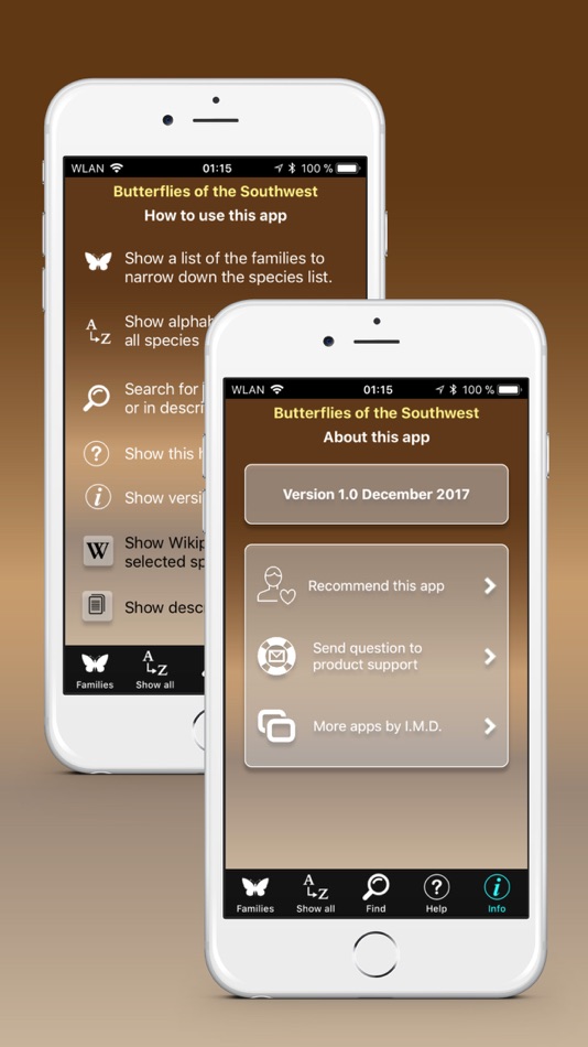#4. Butterflies of the Southwest (iOS) 由: I.M.D. Publicacion C.A.