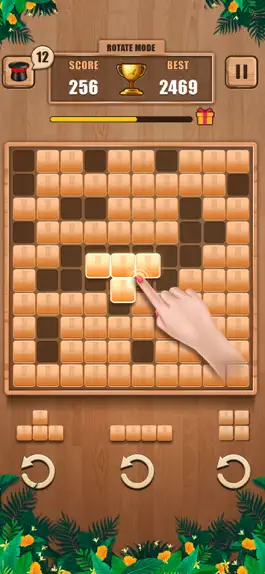 Game screenshot Wooden 100 Block Puzzle Game apk