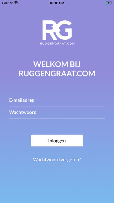 Ruggengraat.com Screenshot