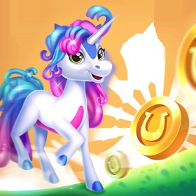 Snímky obrazovky (8) Unicorn Run pvp Running Games
