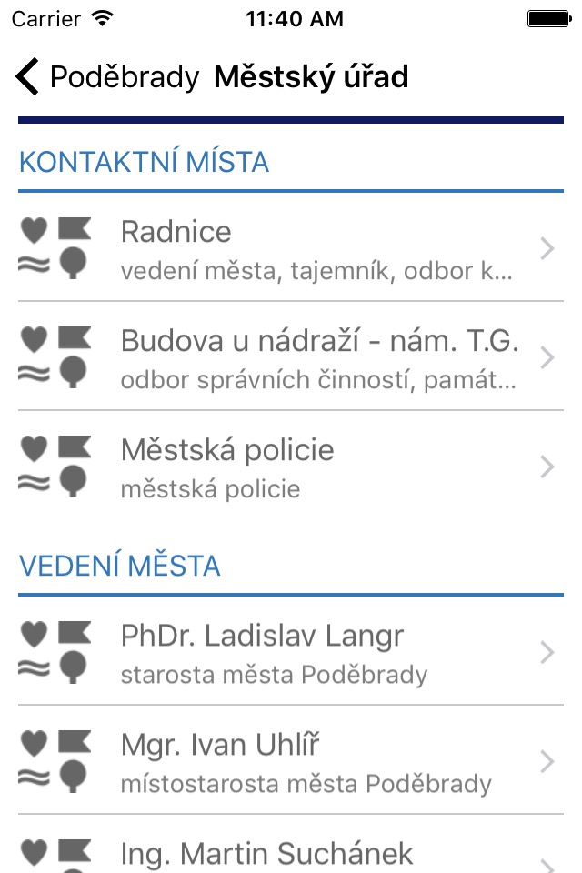 Poděbrady v mobilu screenshot 4