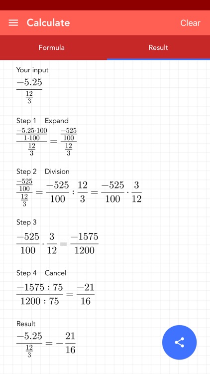 Reduce Fraction PRO