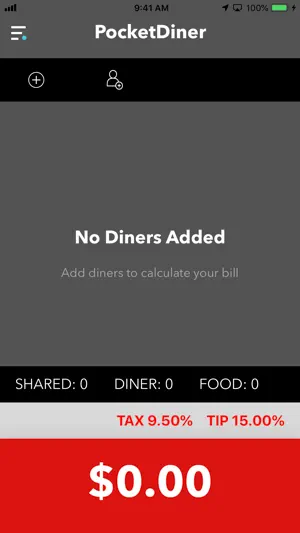 PocketDiner screenshot 1