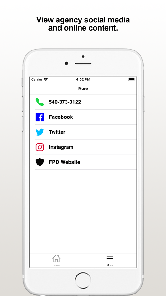 #3. FPD Tip (iOS) โดย: City of Fredericksburg, Virginia