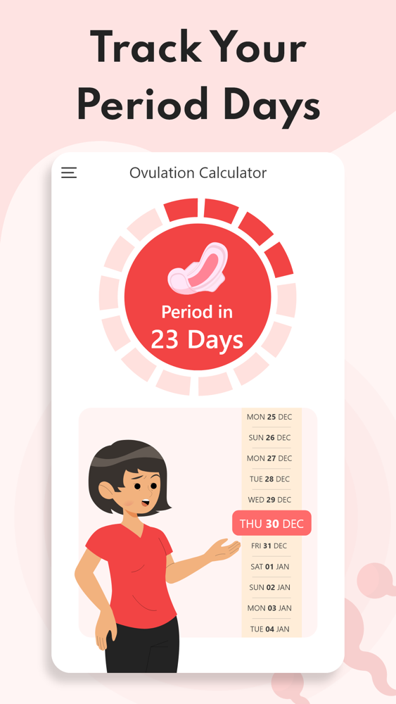 Period & Ovulation Calculator App for iPhone - Free Download Period & Ovulation  Calculator for iPad & iPhone at AppPure