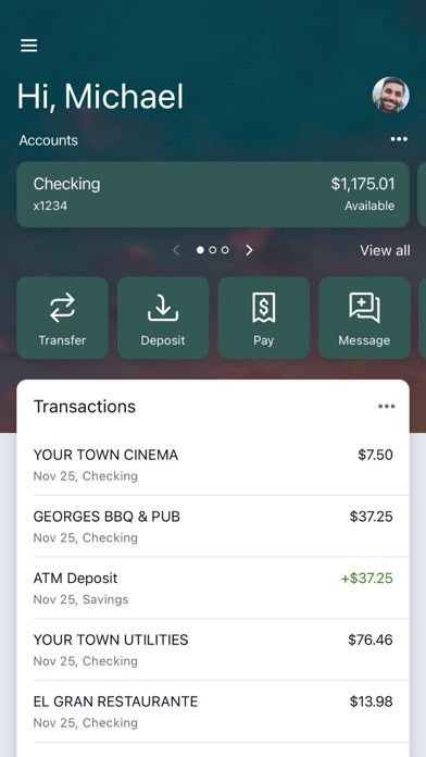 BANKWEST MN Screenshot