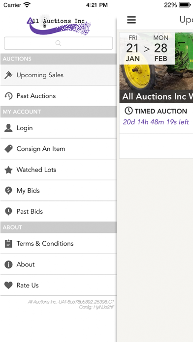 All Auctions Inc. LLC Screenshot