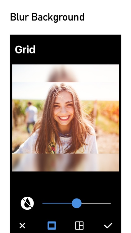 Grids - no crop photo editor