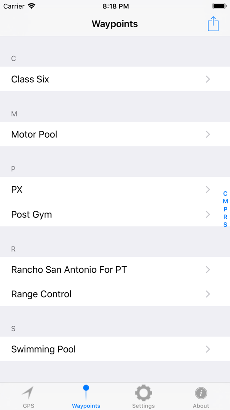 MGRS GPS 的 App Store 截图 4