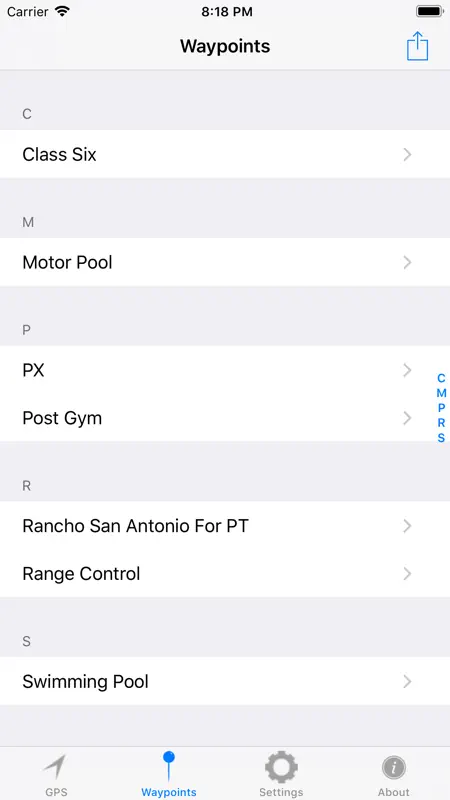 MGRS GPS screenshot 4 of 5