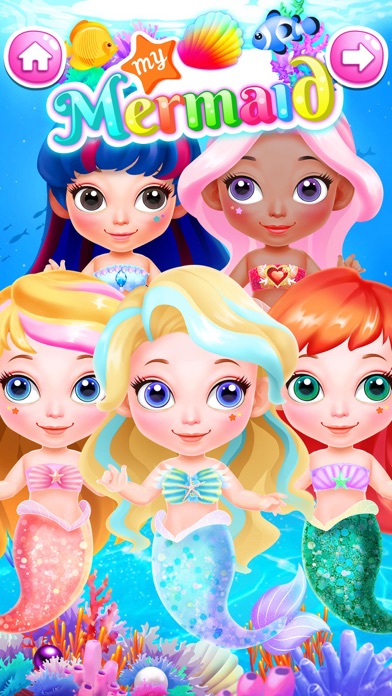 Princess Games: Baby Mermaid Screenshot